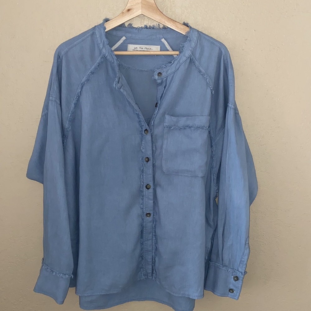 Free people we the free keep it simple shirt - Picture 2 of 8